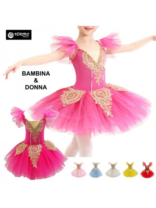 Vestito Tutù Saggio Danza Degas Donna Bambina Ballet Tutu Performance DEGAS39